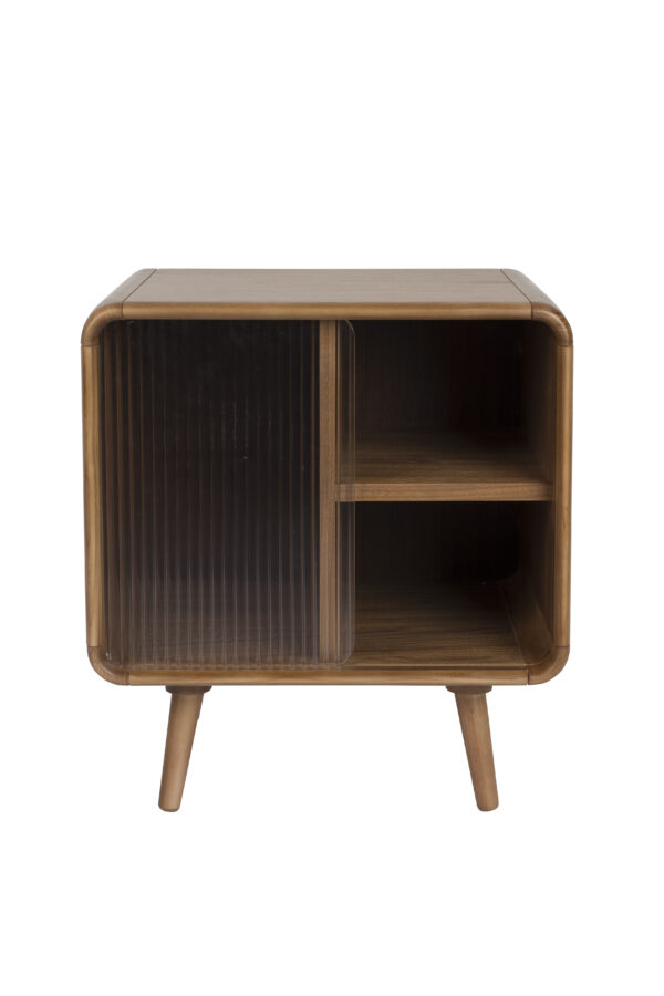 Rise Side Table Walnut/Natural - Image 8
