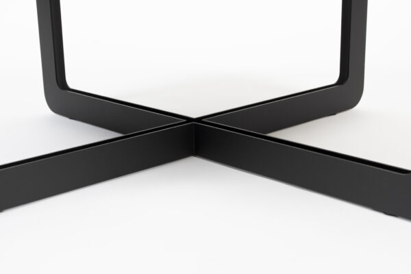 Coffee Table Centre Round Black/Beige - Image 6