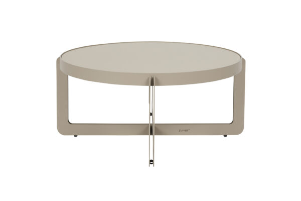 Coffee Table Centre Round Black/Beige - Image 9