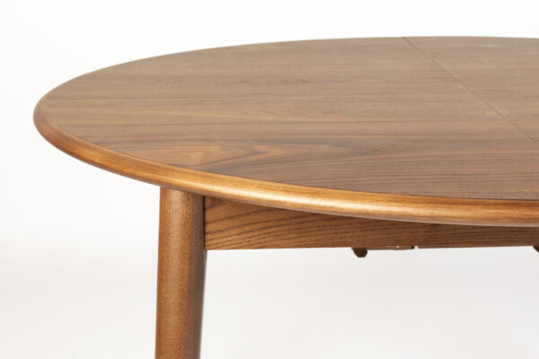 Table Twist Round Oak/Walnut - Image 3