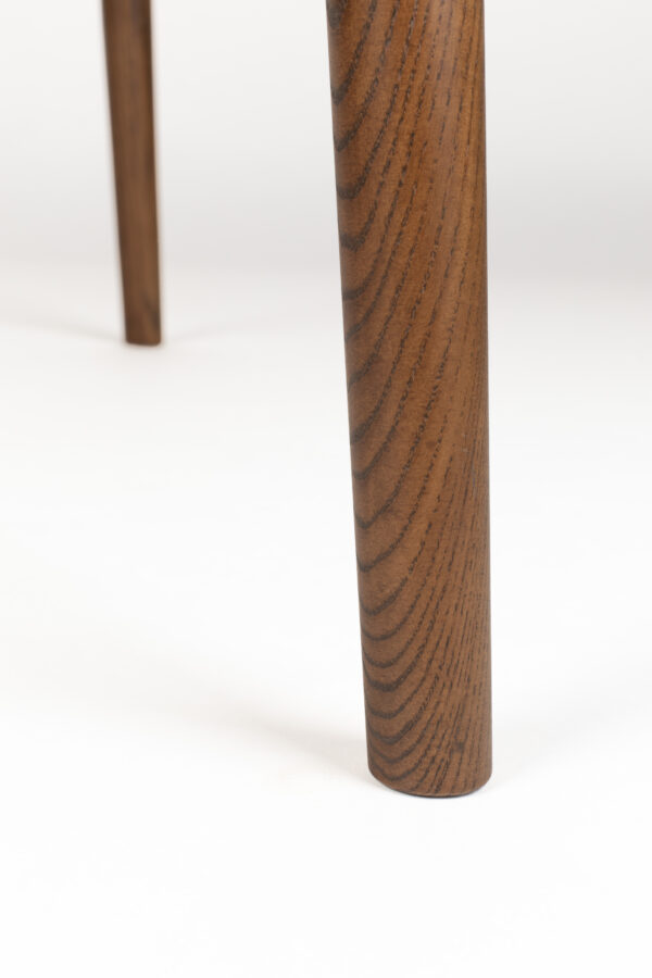 Table Twist Round Oak/Walnut - Image 5