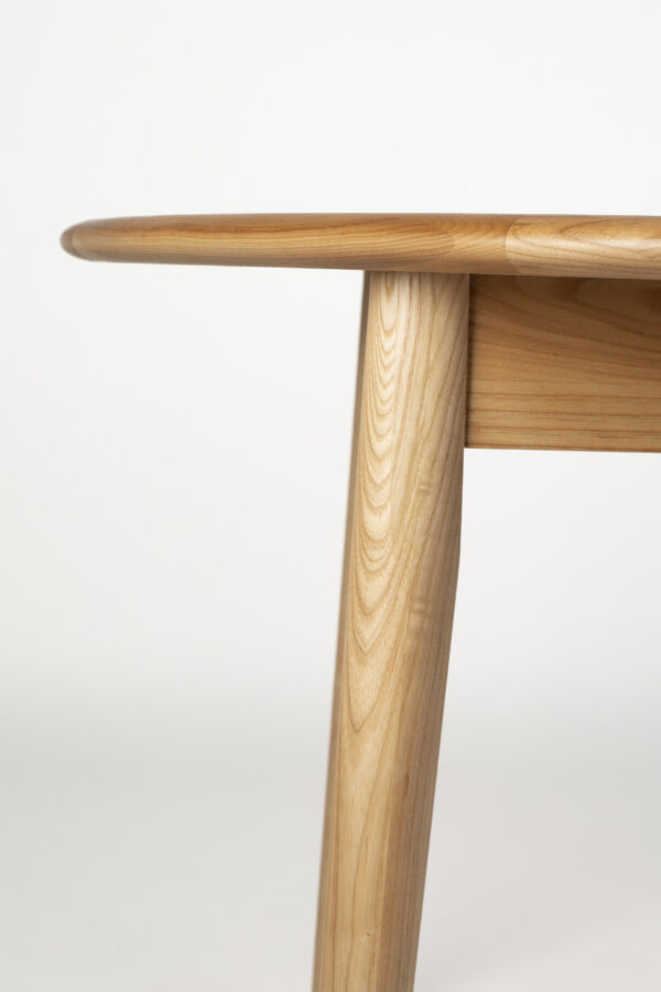 Table Twist Round Oak/Walnut - Image 10