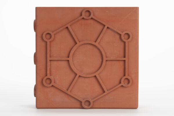 Vase Graphic Flat Grey/Terra - Image 2