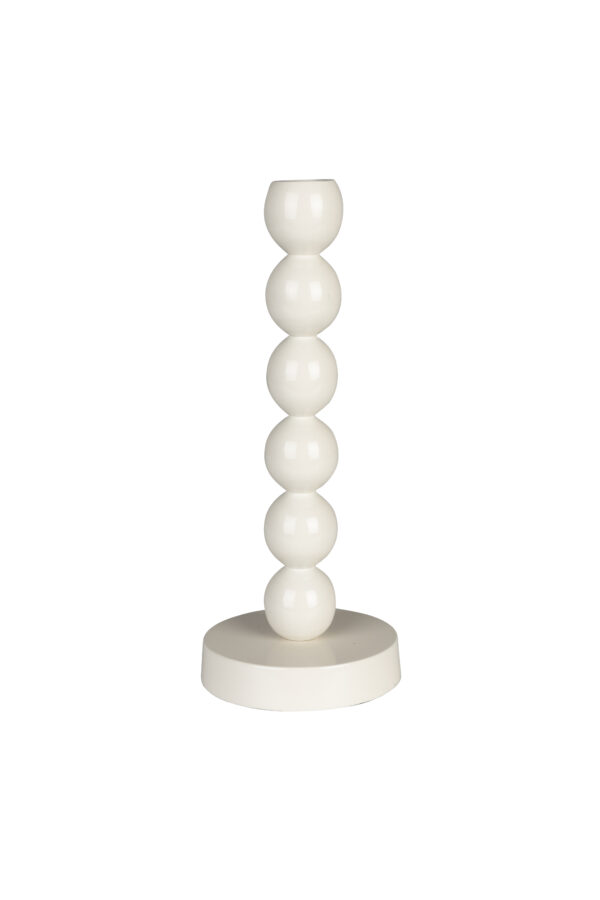 Candle Holder Bubbles One Shine Silver/Beige/Lilac - Image 7