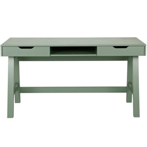 NIKKI DESK PINE GREEN / WHITE - Image 5