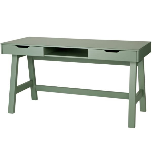 NIKKI DESK PINE GREEN / WHITE