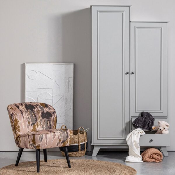 LILY WARDROBE CABINET PINE CLAY - Image 7
