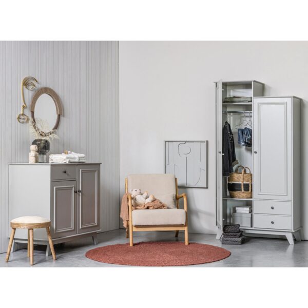 LILY WARDROBE CABINET PINE CLAY - Image 8