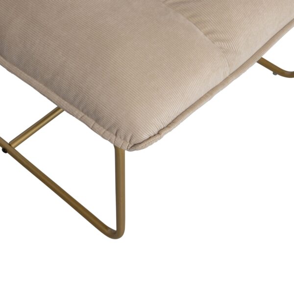 FIE ARMCHAIR RIBCORD SAND - Image 4