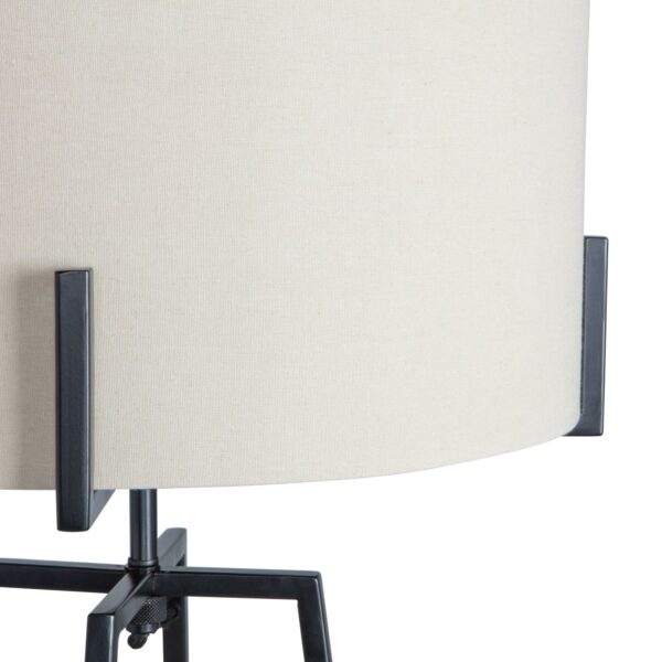 HOLLY FLOOR LAMP BLACK/NATURAL - Image 5