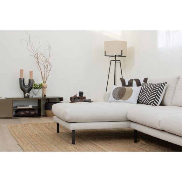 HOLLY FLOOR LAMP BLACK/NATURAL - Image 2