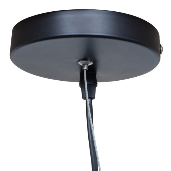 HOLLY HANGING LAMP BLACK/NATURAL - Image 3