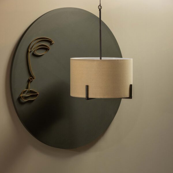 HOLLY HANGING LAMP BLACK/NATURAL - Image 5
