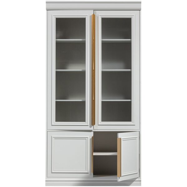 ORGANIZE GLASS-DOOR CABINET 44CM PINE MIST - Image 5