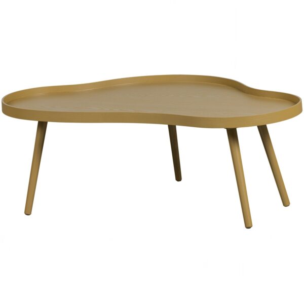 MAE SIDE TABLE ORGANIC OBLONG WOOD ALPACA