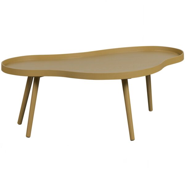 MAE SIDE TABLE ORGANIC OBLONG WOOD ALPACA - Image 5