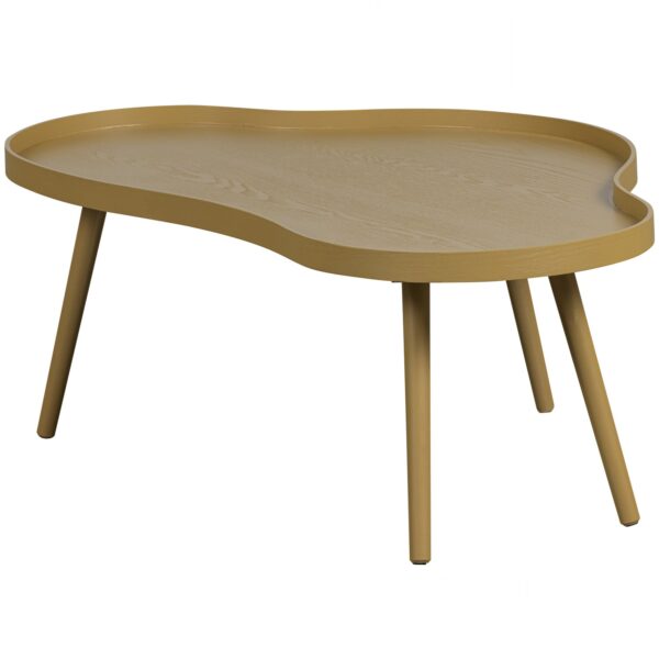 MAE SIDE TABLE ORGANIC OBLONG WOOD ALPACA - Image 6