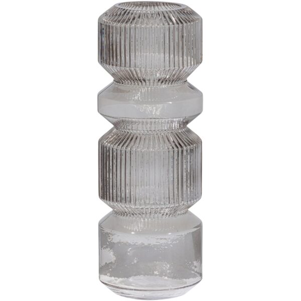 LYLE VASE GLASS LIGHT GREEN 35xØ13CM