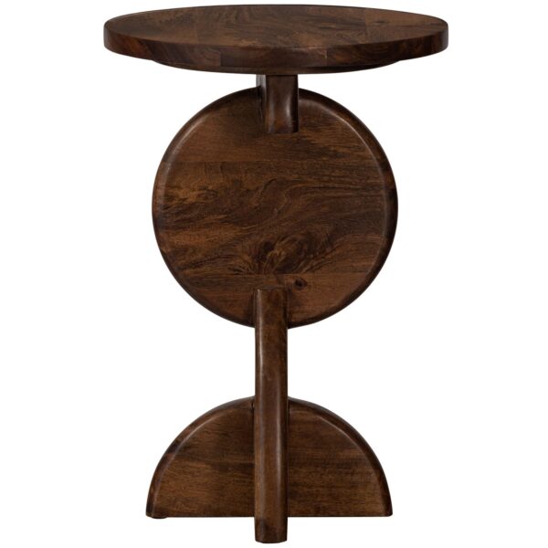 NORI SIDE TABLE MANGO WOOD WARM BROWN