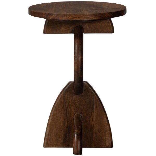 NORI SIDE TABLE MANGO WOOD WARM BROWN - Image 4