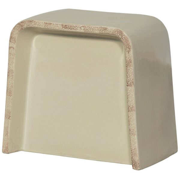 SHOAL SIDE TABLE CERAMIC CREAM
