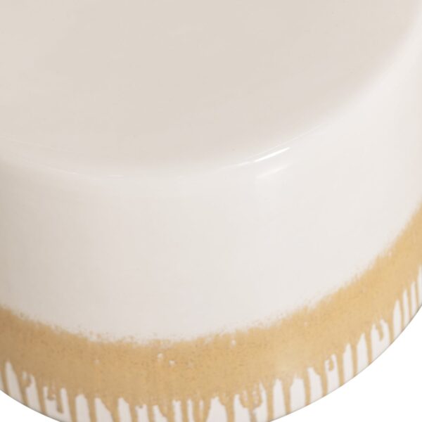 TILT SIDE TABLE CERAMIC NATURAL - Image 4