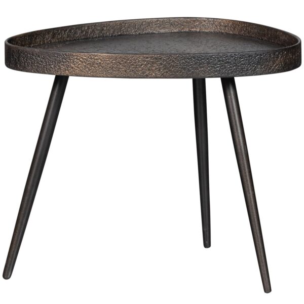 SET OF 2 - CRUDE SIDETABLES ANTIQUE BRONZE - Image 7