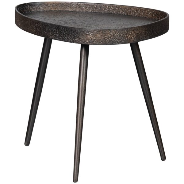 SET OF 2 - CRUDE SIDETABLES ANTIQUE BRONZE - Image 8