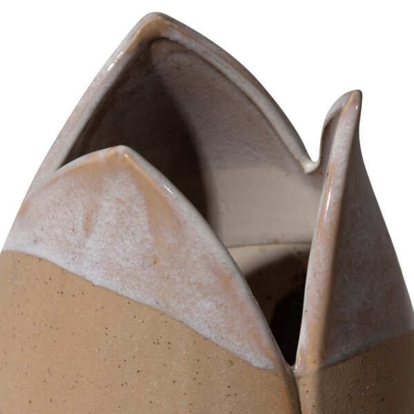 TOULIPA TULIP-SHAPED VASE CERAMICS NATURAL - Image 2