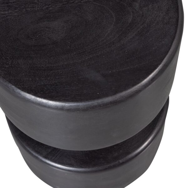 TUVE SIDE TABLE WOOD BROWN/BLACK - Image 4