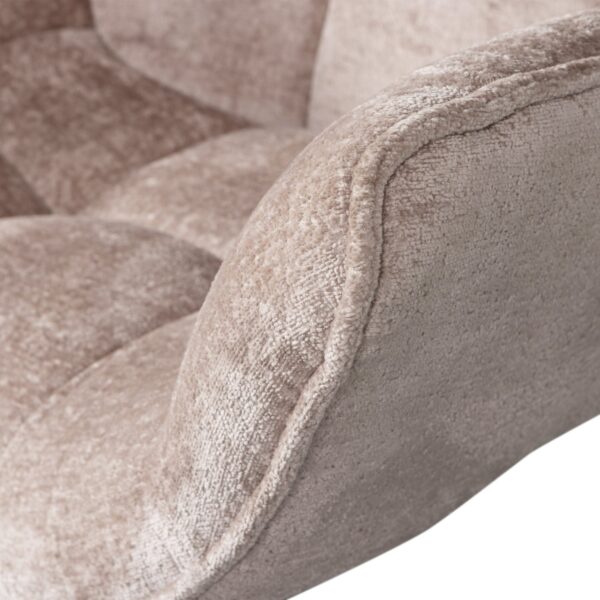 WIBO SWIVEL ARMCHAIR TAUPE - Image 3