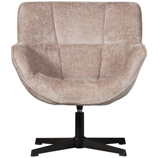 WIBO SWIVEL ARMCHAIR TAUPE