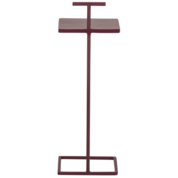 TOSTE SIDE TABLE METAL DARK SAND/AUBERGINE - Image 9