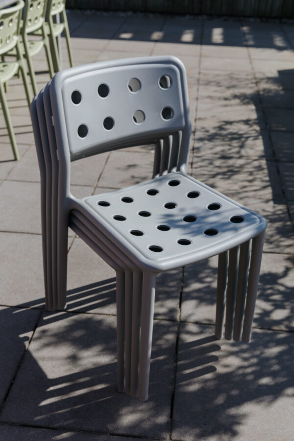 Outdoor Chair Serra Grey/Ochre/Green/Red - Image 2