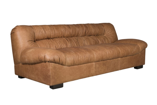 Sofa Douglas Wax Leather Cognac/Chocolate