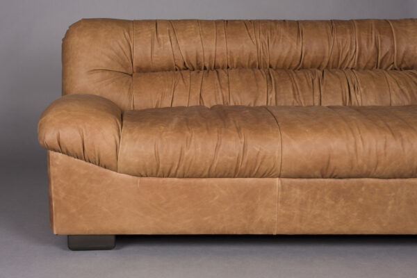 Sofa Douglas Wax Leather Cognac/Chocolate - Image 5