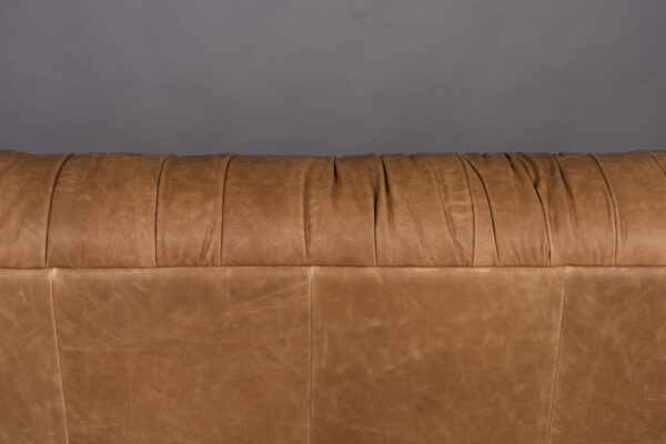Sofa Douglas Wax Leather Cognac/Chocolate - Image 7