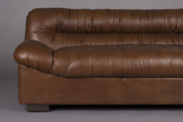 Sofa Douglas Wax Leather Cognac/Chocolate - Image 14