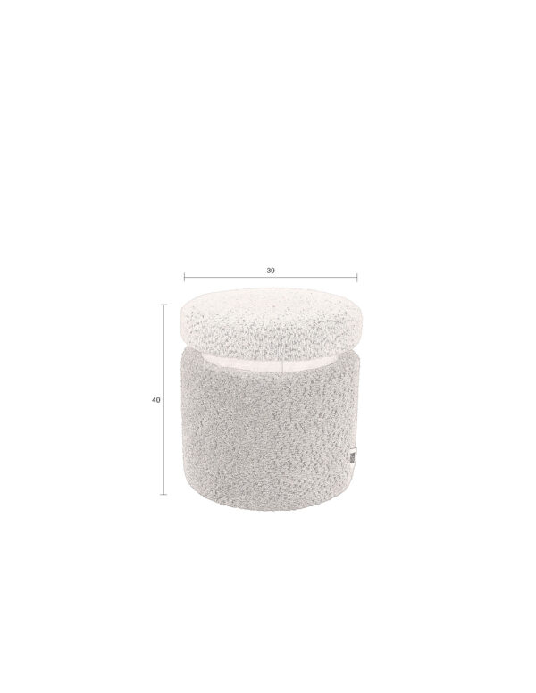 Stool Sen Brown Orange/Green/Beige - Image 12