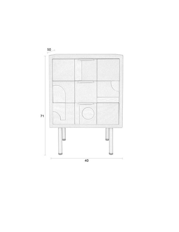 Side Table / Bedstand Funk - Image 2