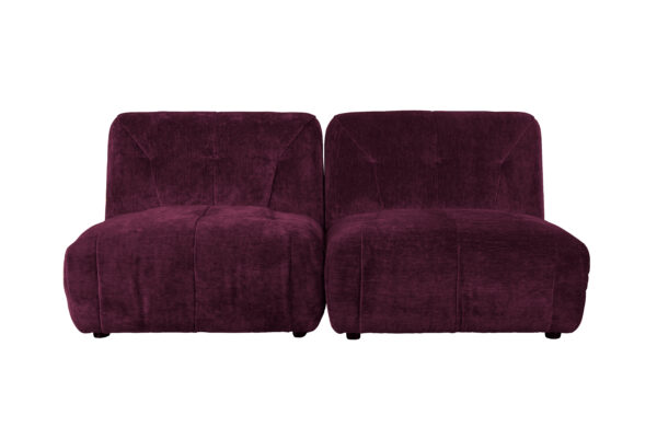 Sofa Giada 2-Seater Plum/Terra - Image 3