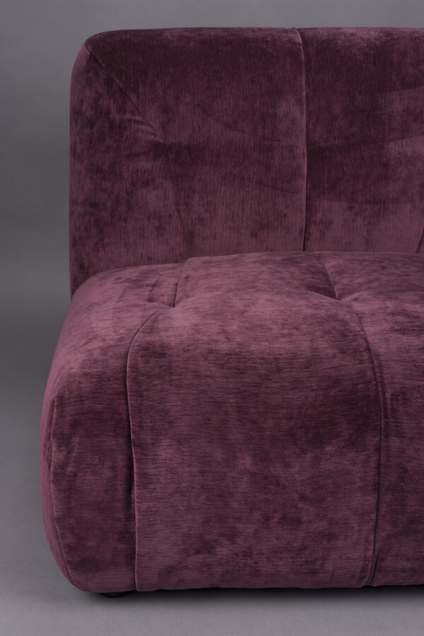Sofa Giada 1-Seater Plum/Terra