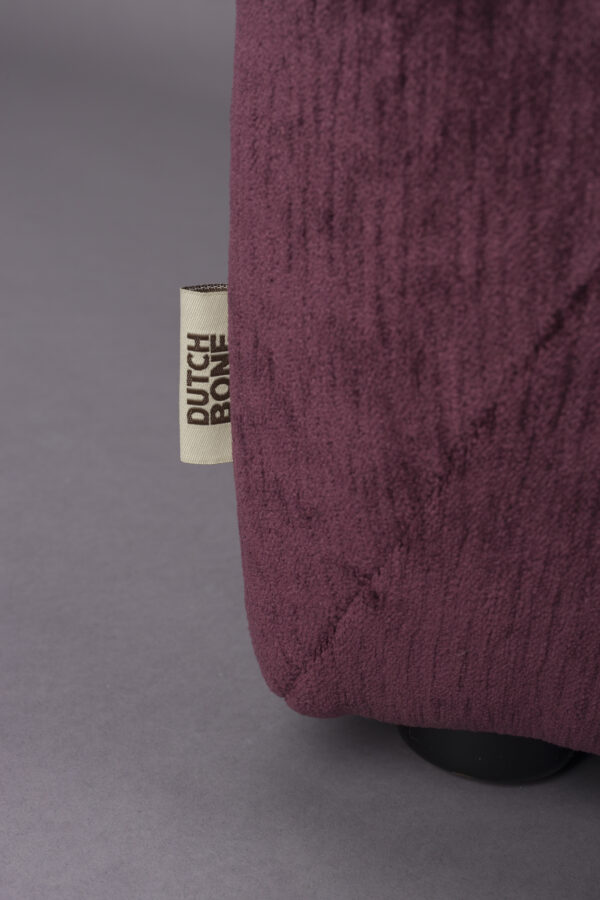 Sofa Giada 1-Seater Plum/Terra - Image 6