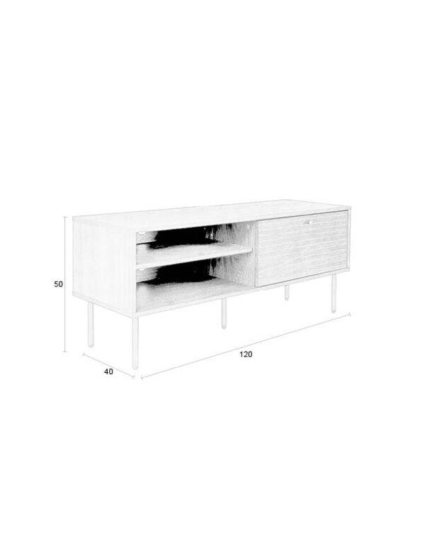 Sideboard Stripes Low - Image 3
