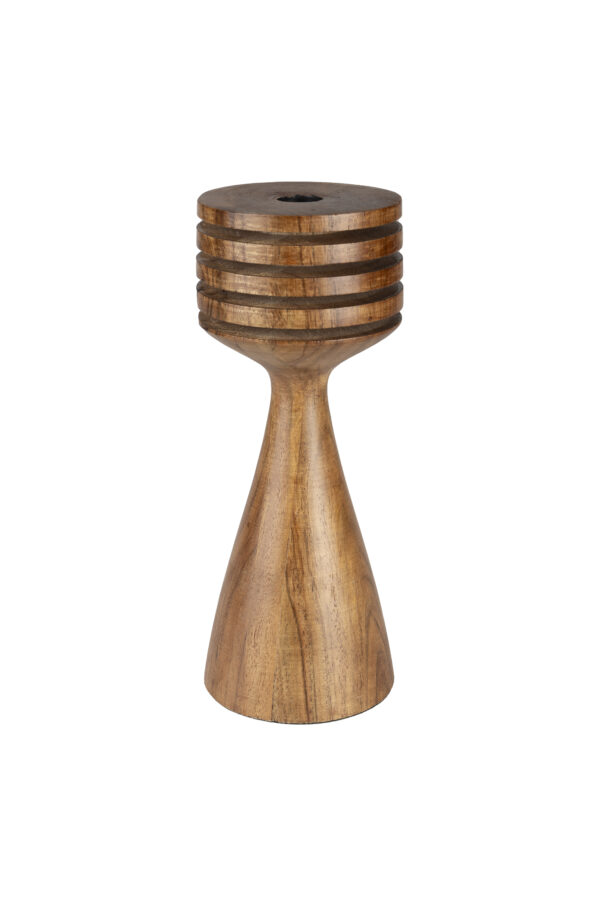 Candle Holder Hoover Brown/Black