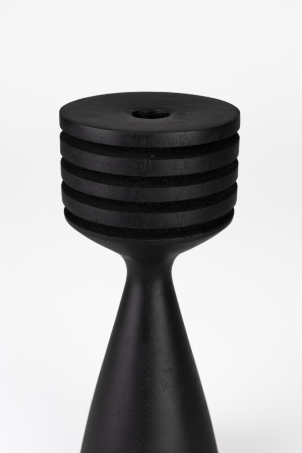 Candle Holder Hoover Brown/Black - Image 5
