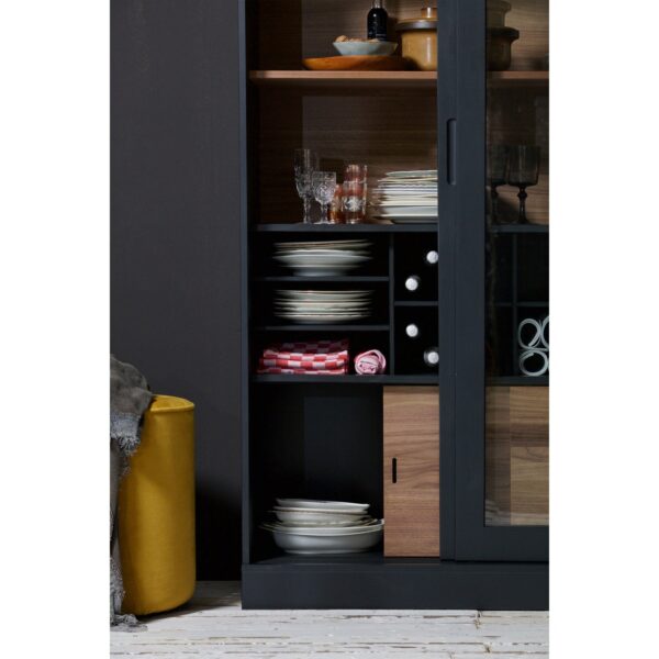 JAMES CABINET WOOD BLACK - Image 2