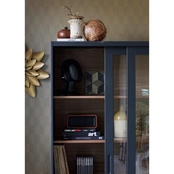 JAMES CABINET WOOD BLACK - Image 3