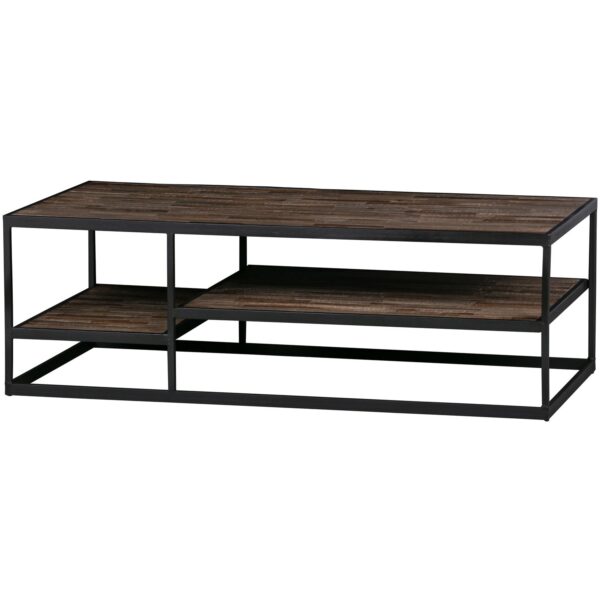 VIC COFFEE TABLE WOOD/METAL 120x60