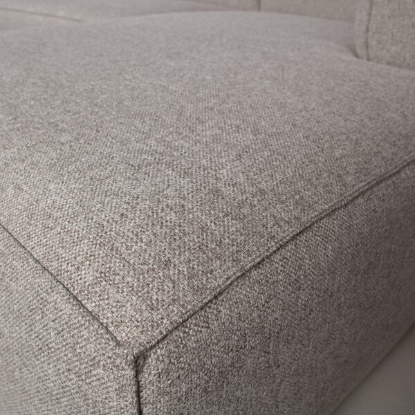 BEAN CORNER SOFA RIGHT INCL. CUSHIONS LIGHT GREY - Image 8